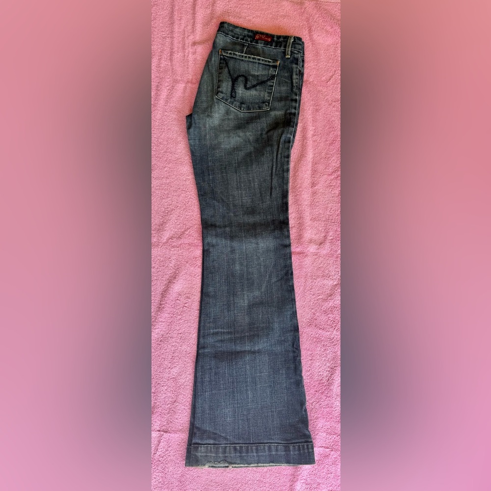 Citizens of Humanity vintage low rise Faye size 29 full leg slight flare